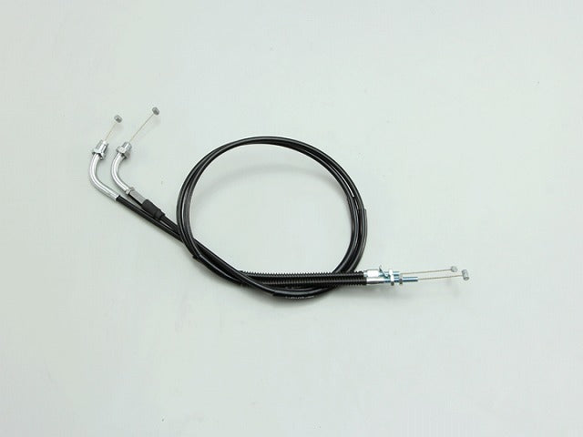 スロットルケーブル W ブラック 適合純正品番 引き 17910-333-405/戻し 17920-377-710 CB400FOUR タイプ2(UPハンドル)