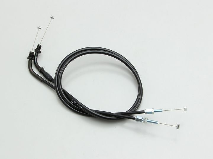 スロットルケーブル W ブラック VTR250'03-07(ノーマル) VTR250'-02(25mmロング)