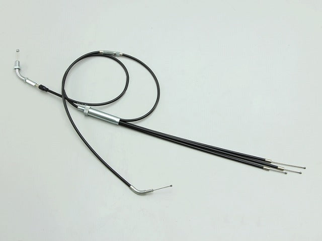 スロットルケーブルassy ブラック 適合純正品番 54012-074 250SS(S1) 350SS(S2)