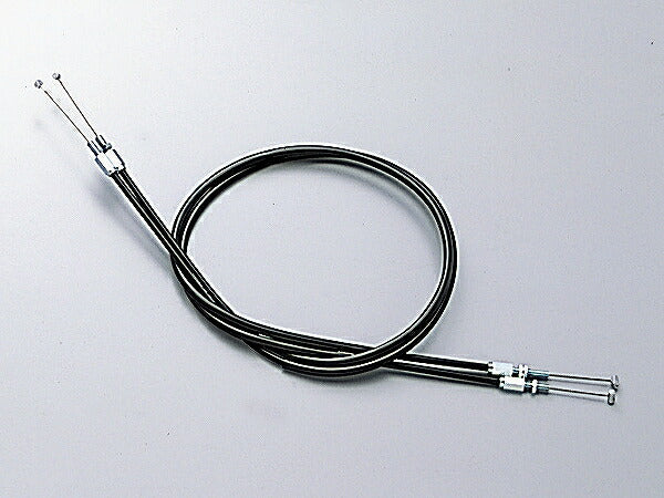 Throttle Cable W Black FTR223 with Side Plate 100mm Longer / without Side Plate / CB223S 160mm Longer
