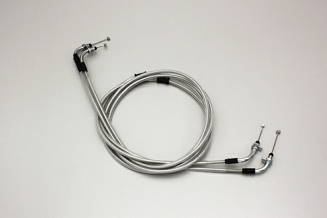 Throttle Cable W Stainless Mesh Phase/S (MF11).Forza X/Z ('08-'10 MF10) 100mm Long