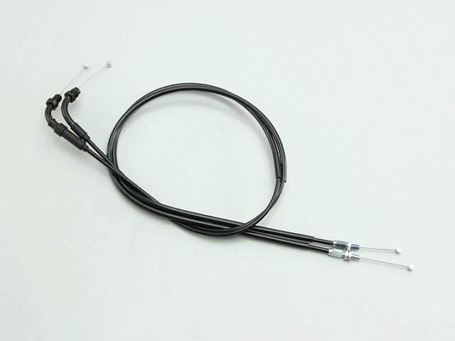 ロング スロットルケーブル W 2本セット ブラック 150mmロング アウター長さ1020/1015mm レブル500(PC60)