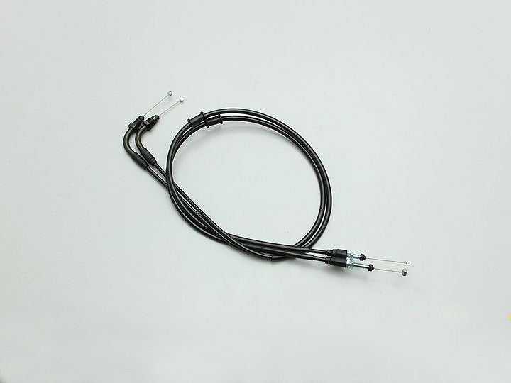 スロットルケーブル W 100mmロング ブラック モンキー125ABS スロットルワイヤー アクセルワイヤー