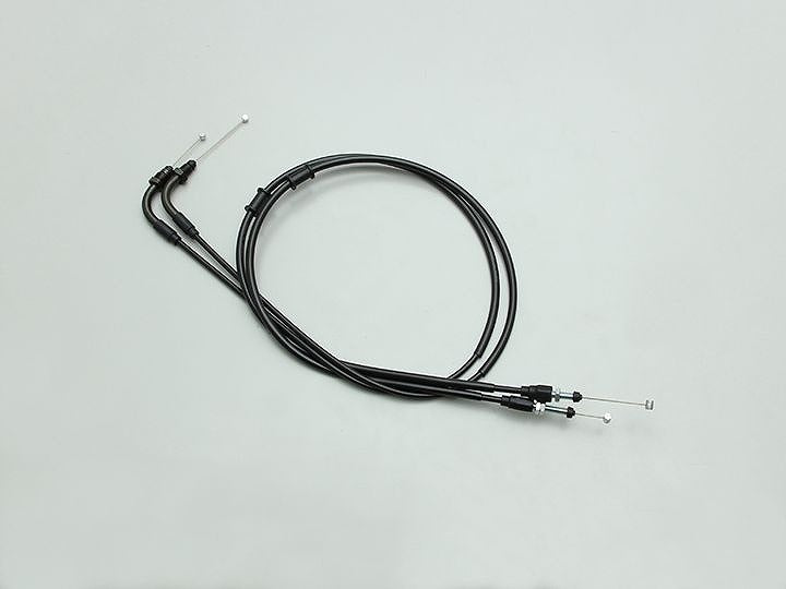 スロットルケーブル W 200mmロング ブラック モンキー125ABS スロットルワイヤー アクセルワイヤー