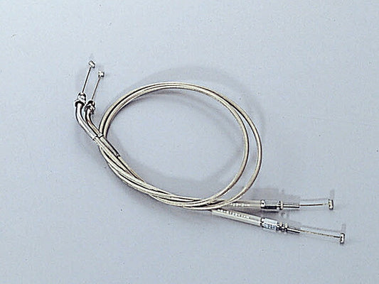 Throttle Cable W Stainless Mesh CB400SF/R/S (-'98:NC31) 150mm Longer (than SF)