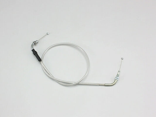 Throttle Cable Stainless Steel Mesh Monkey (FI:AB27-1900001-) 300mm Longer