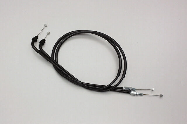 スロットルケーブル W ブラック CB400SF/SB.('08-'11 VTEC Revo:NC42) 100mmロング