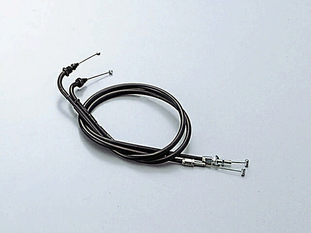 スロットルケーブル W ブラック NSR250R('88-'93 MC18/MC21) 100mmロング