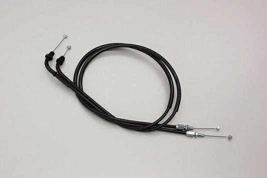 スロットルケーブル W ブラック CB400SF/SB.('08-'11 VTEC Revo:NC42) 50mmロング
