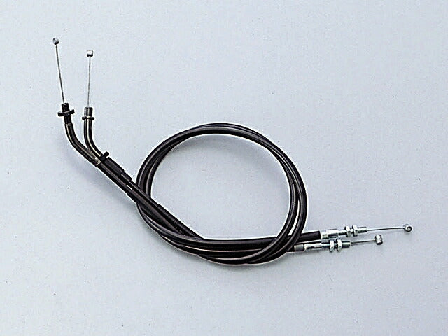 スロットルケーブル W ブラック SRX400/600('90-) 160mmロング