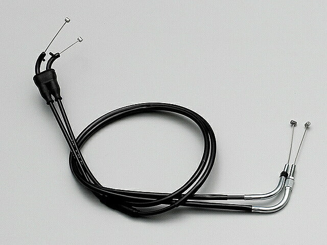 スロットルケーブル W ブラック XJR1300(-'99 RP01J).XJR1200/R 150mmロング