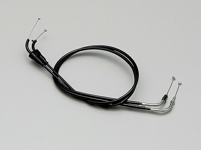 スロットルケーブル W ブラック XJR400R('01-'07) 300mmロング