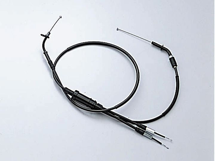 スロットルケーブル 150mmロング ブラック RZ250 4L3 RZ350 4U0