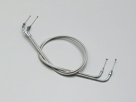 スロットルケーブル W ステンメッシュ ドラッグスター250('08-'10 VG05J) 180mm