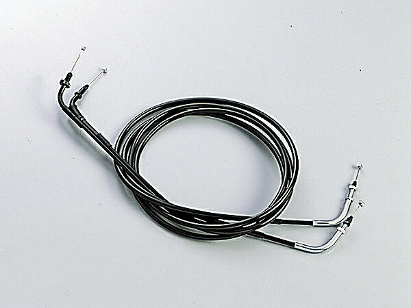 スロットルケーブル W ブラック マジェスティ250(-'06)/C/SV4D9不可('00-'06)300mmロング