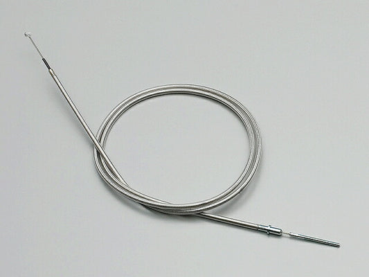 Parking Brake Cable Stainless Steel Mesh Majesty 250/C. ('00-'06) 350mm long