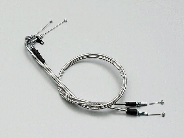 スロットルケーブル W ステンメッシュ T-MAX(-'03 5GJ) 100mmロング