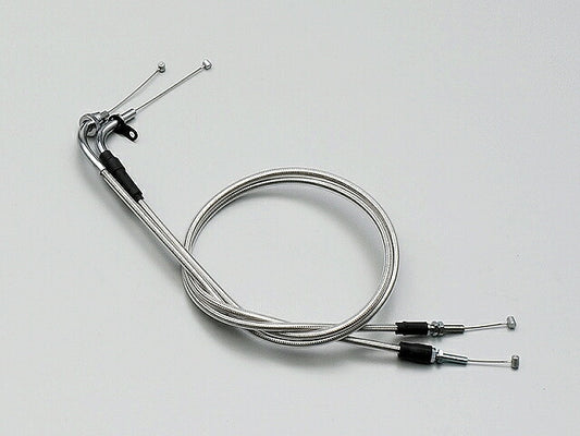 スロットルケーブル W ステンメッシュ T-MAX(-'03 5GJ) 100mmロング
