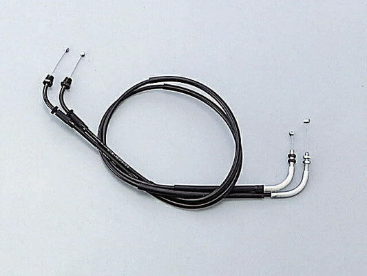 Throttle Cable W Black SR400/500 ('88-'00). CV Carburetor Models 100mm Short