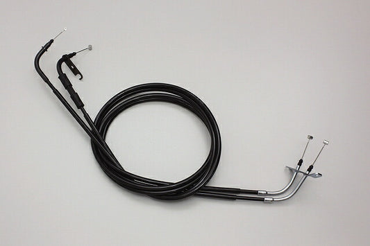 スロットルケーブル W ブラック マジェスティ250('07-'10) 220mmロング