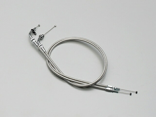 スロットルケーブル W ステンメッシュ GSX400インパルス(GK7CA) 150mmロング