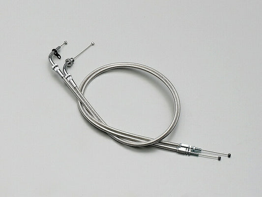 スロットルケーブル W ステンメッシュ GSX400インパルス/S(GK79A) 150mmロング