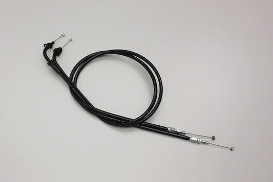 スロットルケーブル W ブラック ST250E('08 FI車) 150mmロング