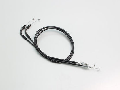 ロングスロットルケーブルＷ ブラック 100mmロング/アウター長 900/885mm モンキー125