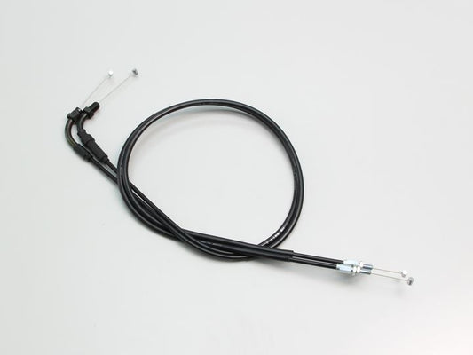 ロングスロットルケーブル Ｗ ブラック 100mmロング/アウター長 1030/1020mm CL250