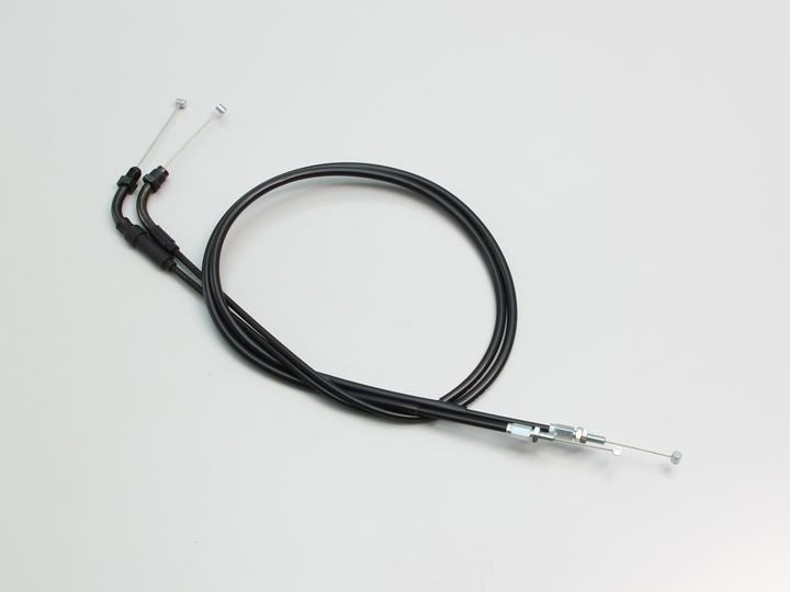 ロングスロットルケーブル Ｗ ブラック 100mmロング/アウター長 1000/990mm CL500