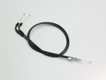 ロングスロットルケーブル Ｗ ブラック 100mmロング/アウター長 1000/990mm CL500