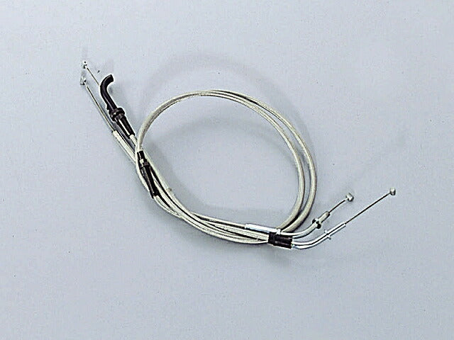 Throttle Cable W Stainless Mesh Zephyr 400/χ, Zephyr 750/RS 50mm Longer