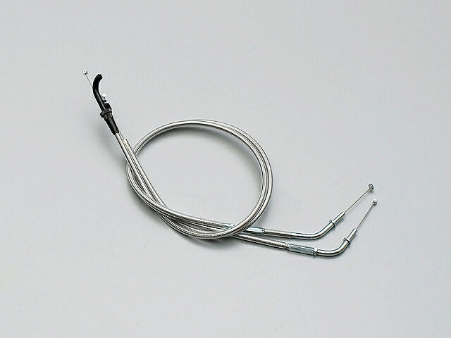 スロットルケーブル W ステンメッシュ ZRX400/II 150mmロング