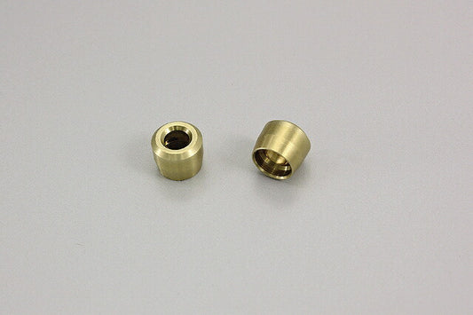 Olive stopper (2 pcs), Brass