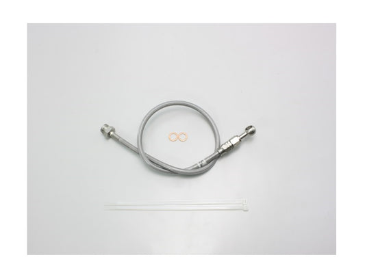 SURE SYSTEM LINE Brake Hose, Full Stainless Steel, J-Type, Length 60cm