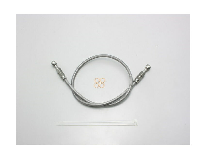 SURE SYSTEM LINE ブレーキホース フル・ステンレス製 Lタイプ 長さ80cm