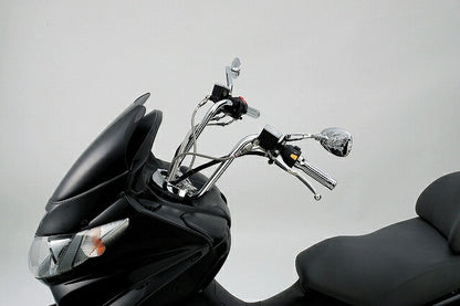 300エイプハンガー3型 ハンドルセット ブラックケーブル スカイウェイブ250/400/タイプS.('03-'05 CJ/CK-43A)