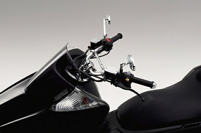 ナロープルバック1型 ハンドルセット クロームメッキ マグザム.マジェスティ250('07-'09:4D9).
