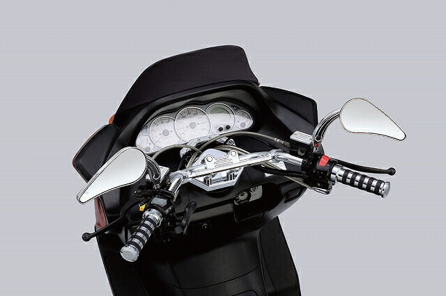 ナロープルバック1型 ハンドルセット クロームメッキ マグザム.マジェスティ250/C/SV