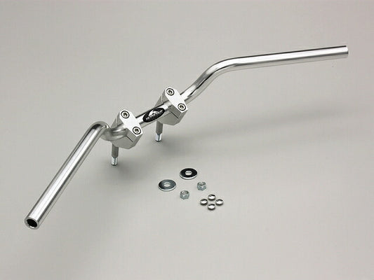 ジュラルミン コンチ4型 ハンドルセット シルバーアルマイト CB1300SF/SB('03-'09)ABS車取付可