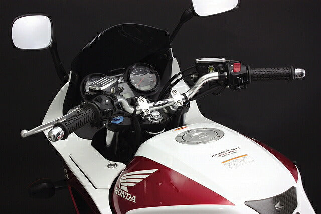 ジュラルミン コンチ4型 ハンドルセット シルバーアルマイト CB1300SF/SB('03-'09)ABS車取付可
