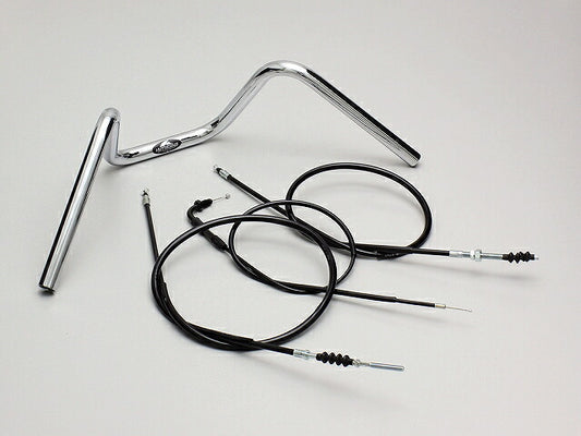 Mini Ape Hanger Handlebar Set Ape 100 ('09- Drum Brake Models)