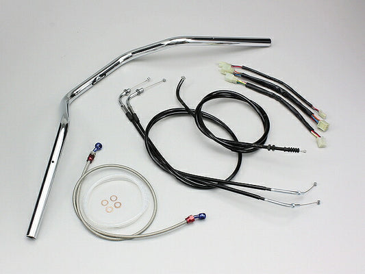 ZII-Type Handlebar Set for W800, 65mm Up/95mm Back