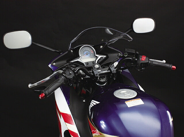 バー ハンドルセット ブラック トップブリッジ交換不要 CBR250R(MC41)