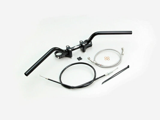 BMコンチ2型 バーハンドルセット ブラック ＹＺＦ-R25 ABS無モデル