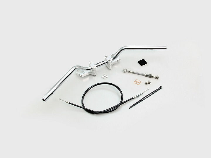 BMコンチ2型 バーハンドルセット シルバー ＹＺＦ-R25 ABS ＹＺＦ-R3 ABS