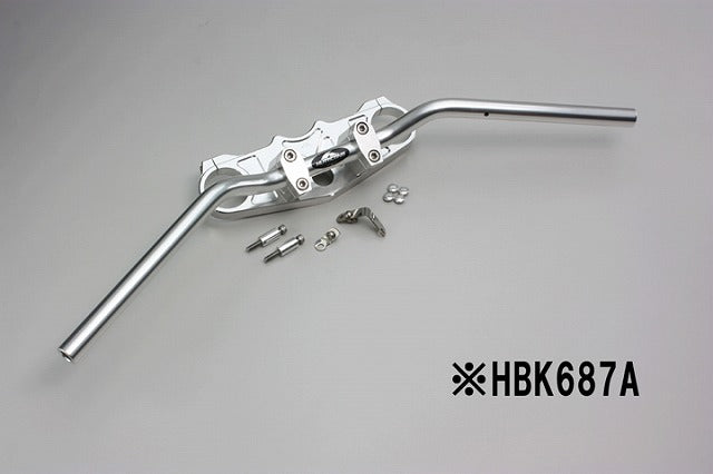 バーハンドルセット シルバー ZX-14R ABS (16-17)STD ※HGモデルはHBK688Aが適合