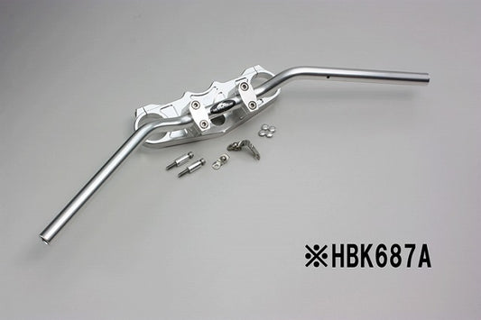 バーハンドルセット シルバー ZX-14R ABS (16-17)STD ※HGモデルはHBK688Aが適合