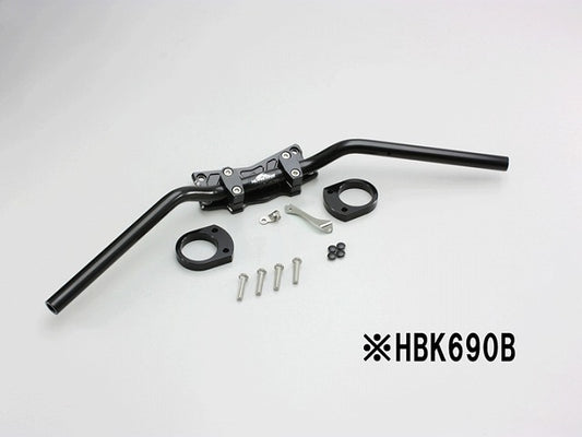 バーハンドルセット ブラケット式 ブラック ZX-14R ABS (16-17)HGモデル ※STDはHBK689Bが適合