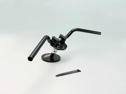 BMコンチ2型 ハンドルセット ブラック ハンドルスイッチ穴加工済 マジェスティS